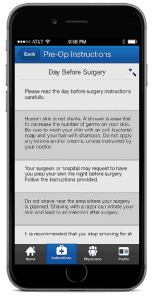 Surgimate finds out about TrackMyRecovery, a pre and post surgery app.