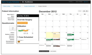 Surgimate quotes the Mayo Clinic study that uses data in artificial intelligence scheduling systems for surgeries.